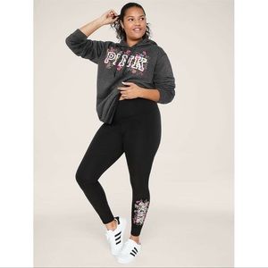 Victoria’s Secret pink campus hoodie and leggings